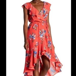 Soprano | High Low Knee Length Floral Summer Dress